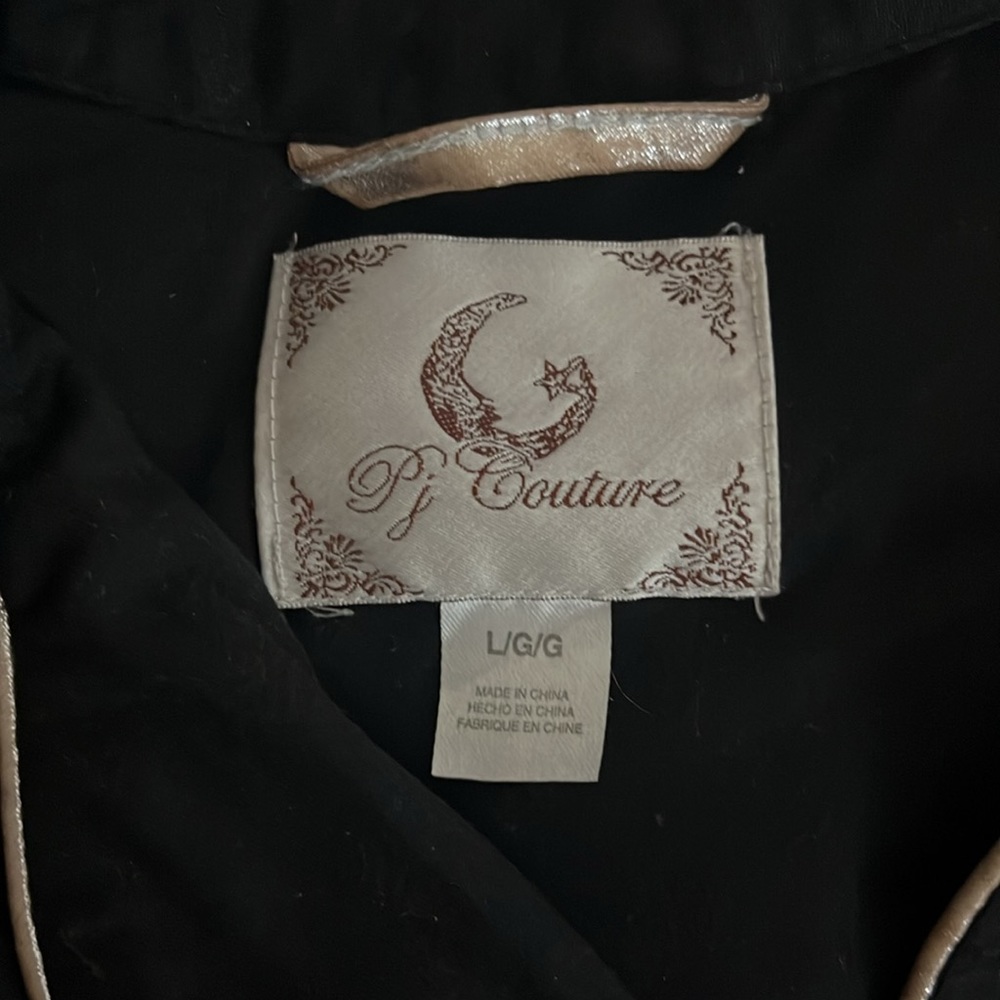 PJ Couture Black Jogger Set - Picture 2 of 6